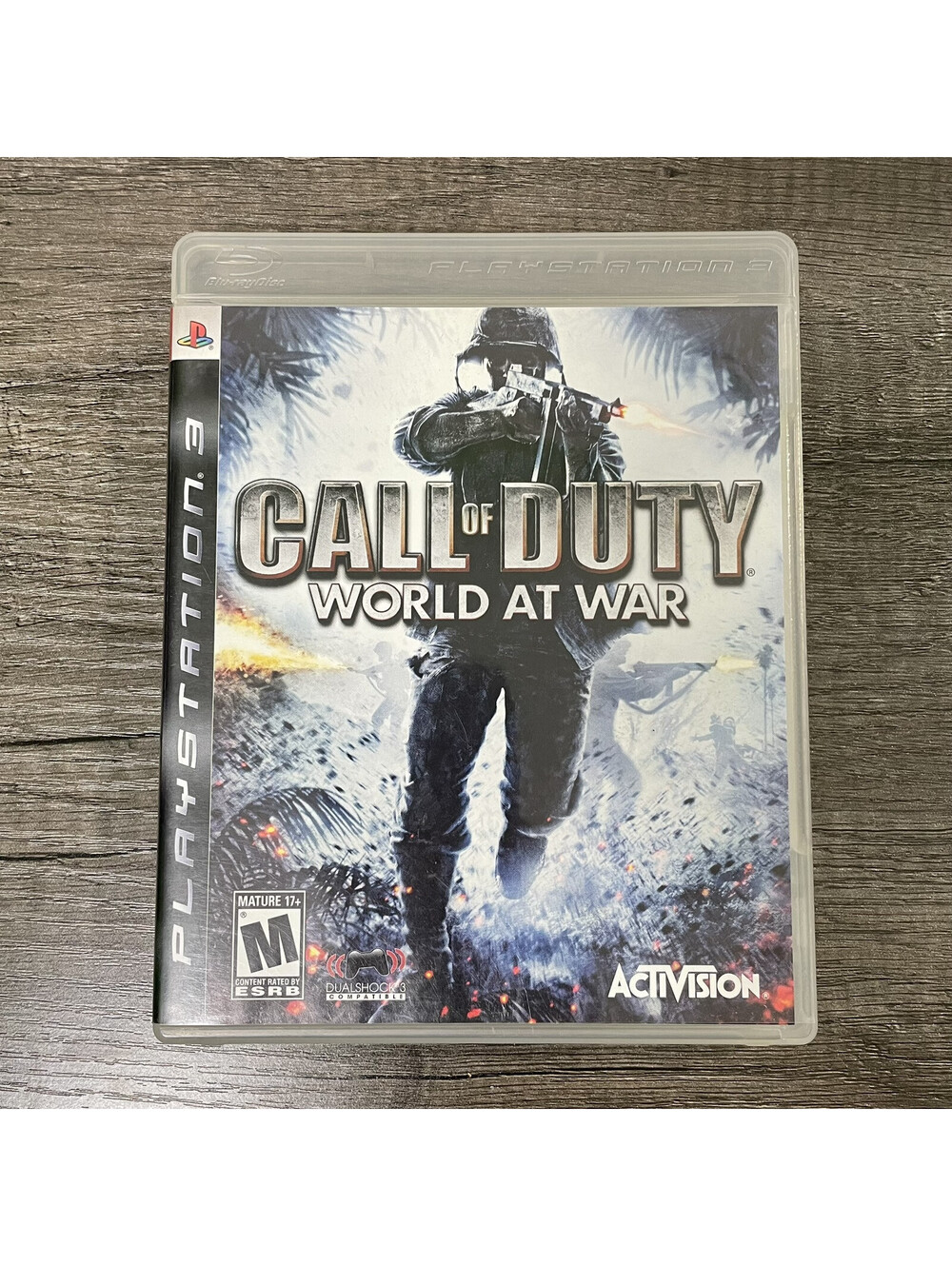 CALL OF DUTY WORLD AT WORLD 2008 P33 GAME COMPLETE & TESTED WITH MANUAL